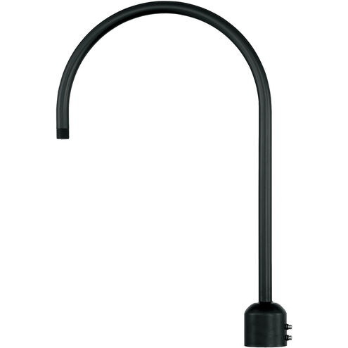R Series 26 inch Satin Black Post Adapter